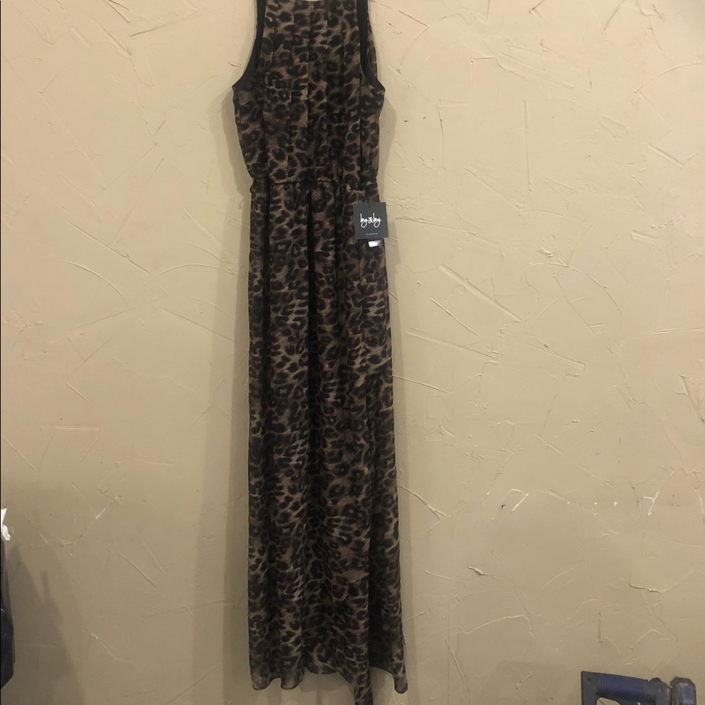 Animal print dress